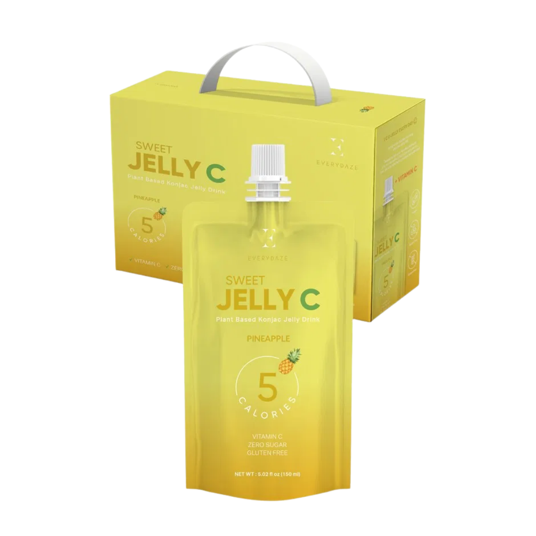 EVERYDAZE Sweet Jelly C Konjac Jelly 4 Flavors (150mlX10 Pack) - COKOYAM