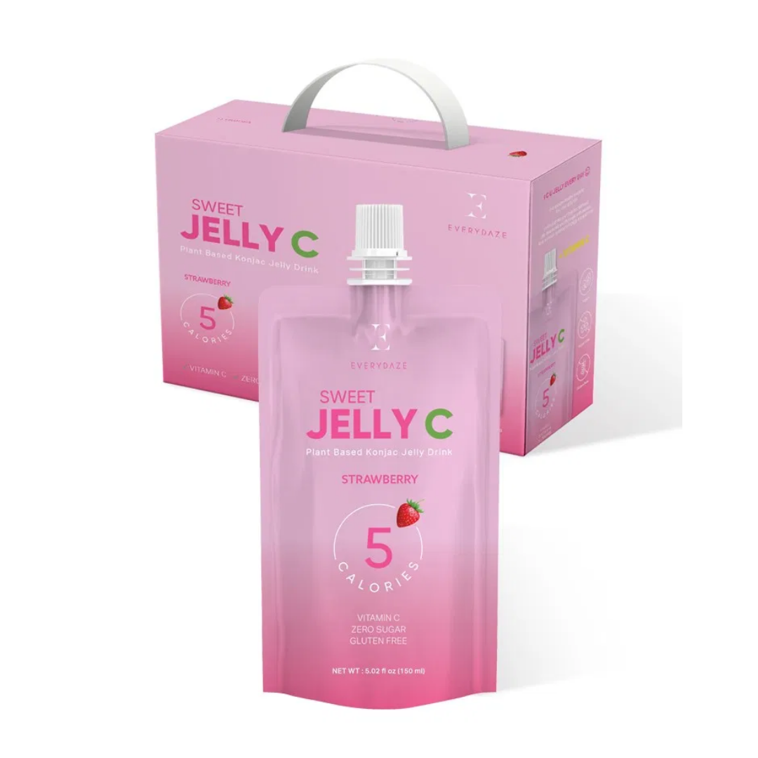 EVERYDAZE Sweet Jelly C Konjac Jelly 4 Flavors (150mlX10 Pack) - COKOYAM