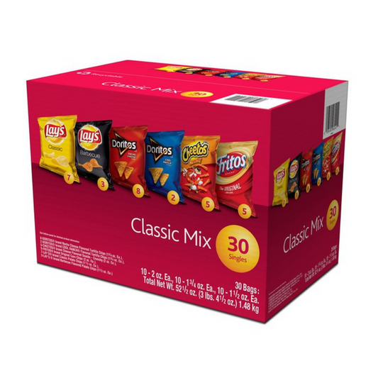 FRITO LAY Classic Mix Variety Packs (30bags) - [Box Deal] - COKOYAM