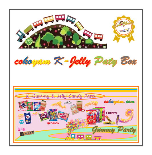 COKOYAM Korean K-Jelly Gummy Combo Box-[Discounted Item] - CoKoYam