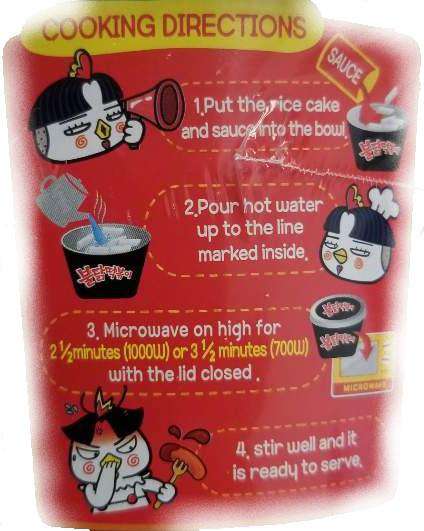 Samyang Topokki Hot Chicken Bowl - Buldak Tteokbokki (185g) - CoKoYam
