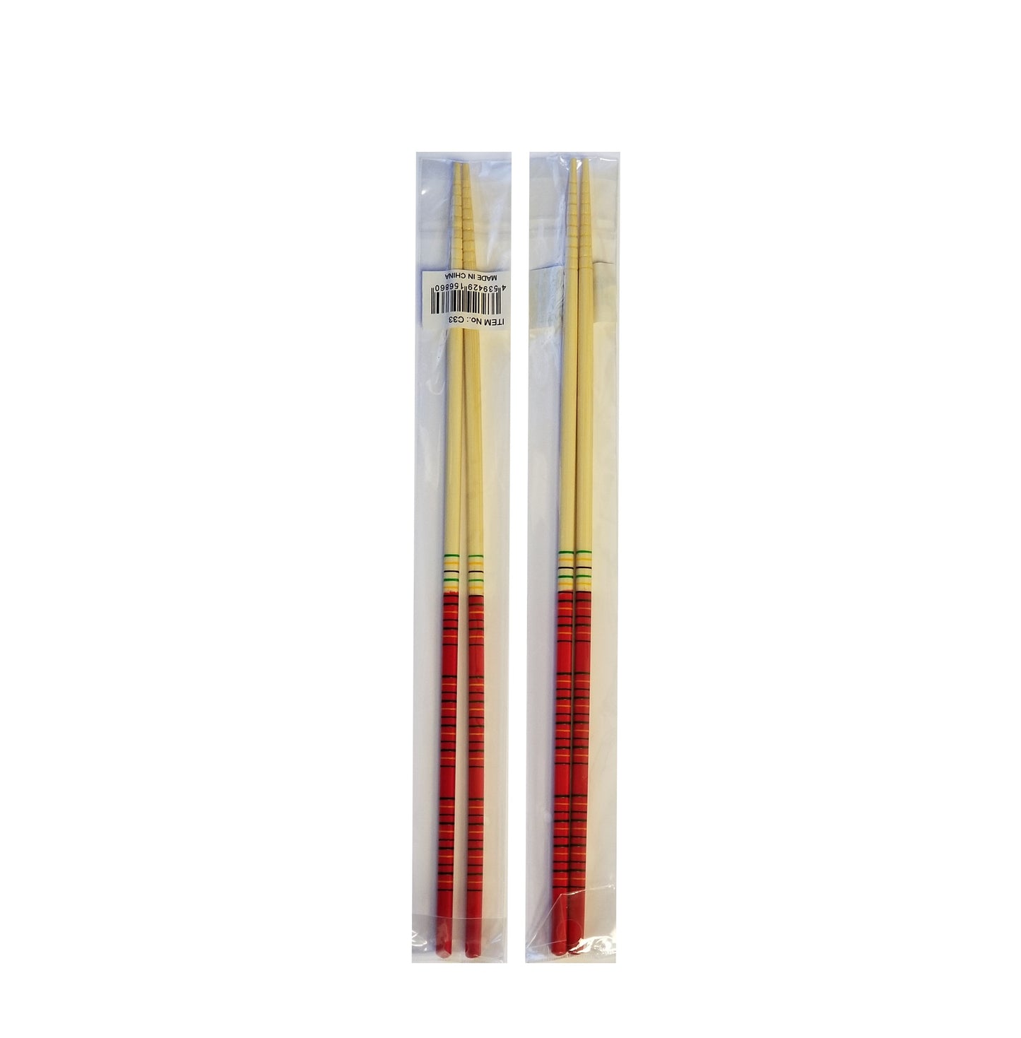Washable Wooden Noodles Kitchen Cooking Frying Chopsticks 13 Inches Extra Long (2 Sets) - COKOYAM