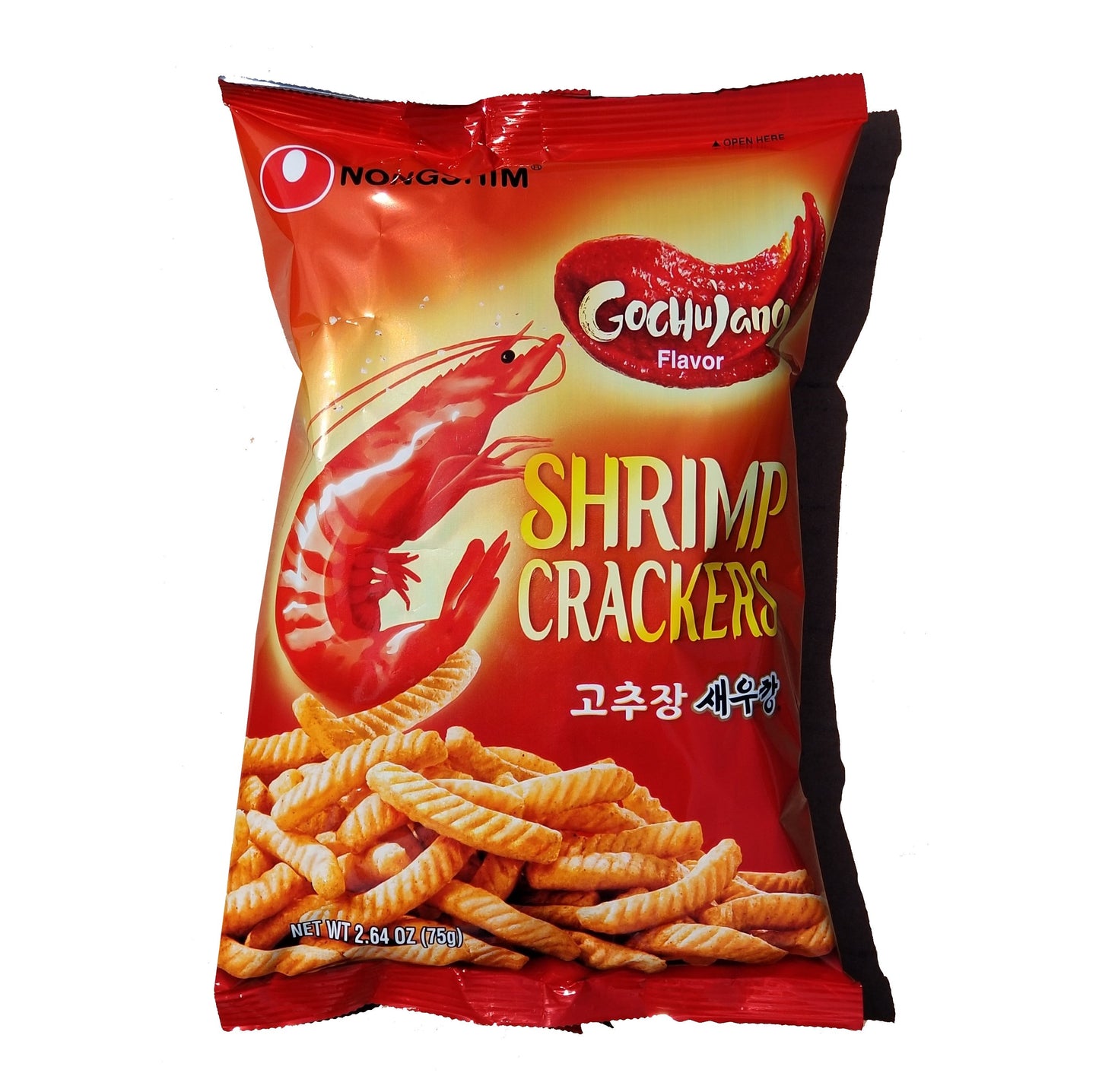 Nongshim Gochujang Shrimp Crackers (75g) - COKOYAM