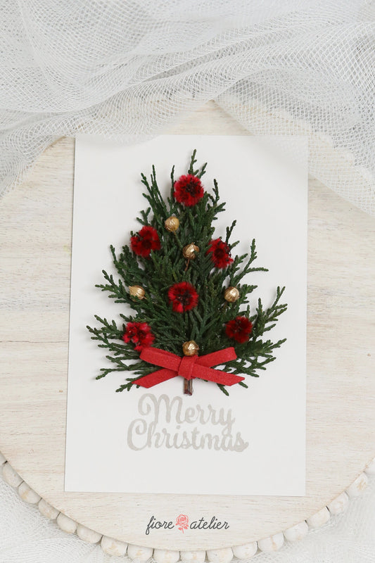 FIORE ATELIER Christmas Card Christmas Tree - [Free Shipping Item] - COKOYAM