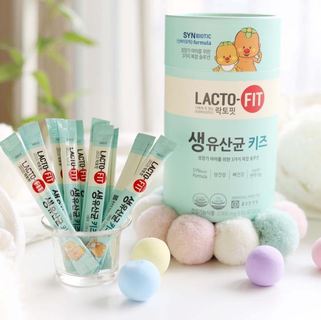 Chong Kun Dang Lacto Fit - Probiotics for Kids (60sticks-120g) - CoKoYam