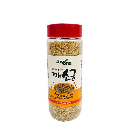 Jayone Toasted & Crushed Sesame Seeds with Salt (227g) - CoKoYam