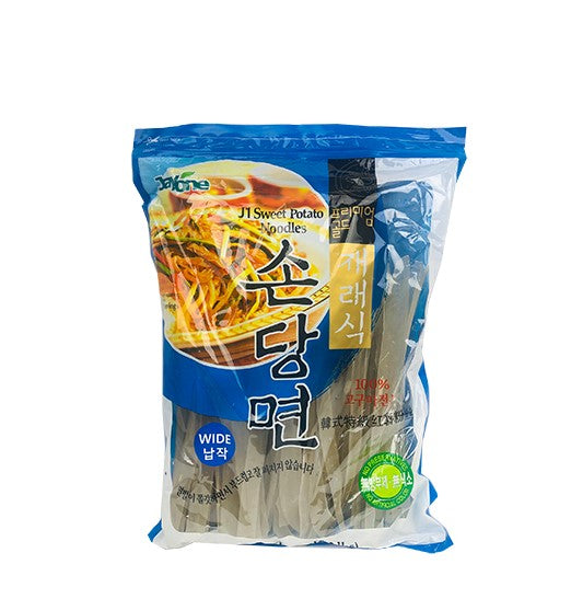 Jayone Dried Extra Wide Flat Glass Noodle-Sweet Potato (2.2lbs) - CoKoYam