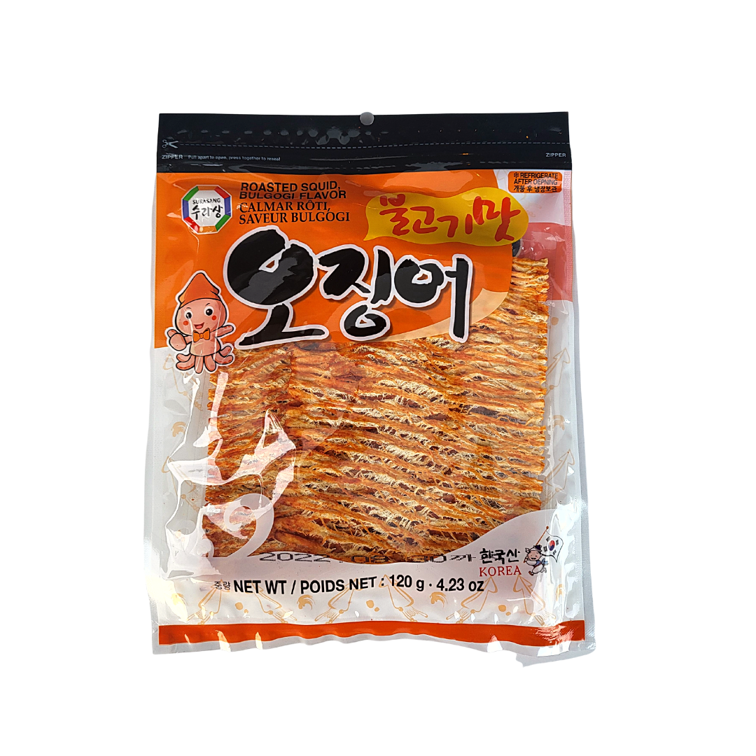 Surasang Roasted Squid Bulgogi Flavor (120g) - COKOYAM