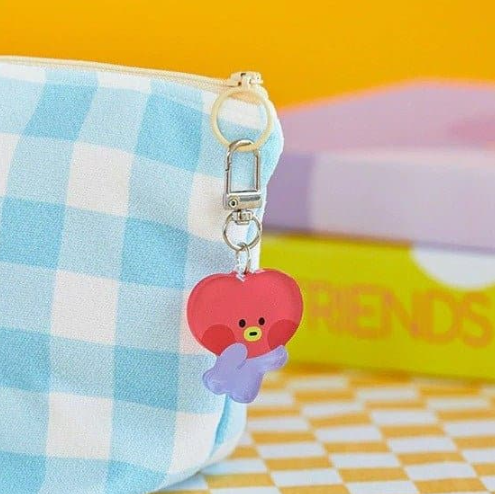 BT21 MININI BIG ACRYLIC  KEYRING