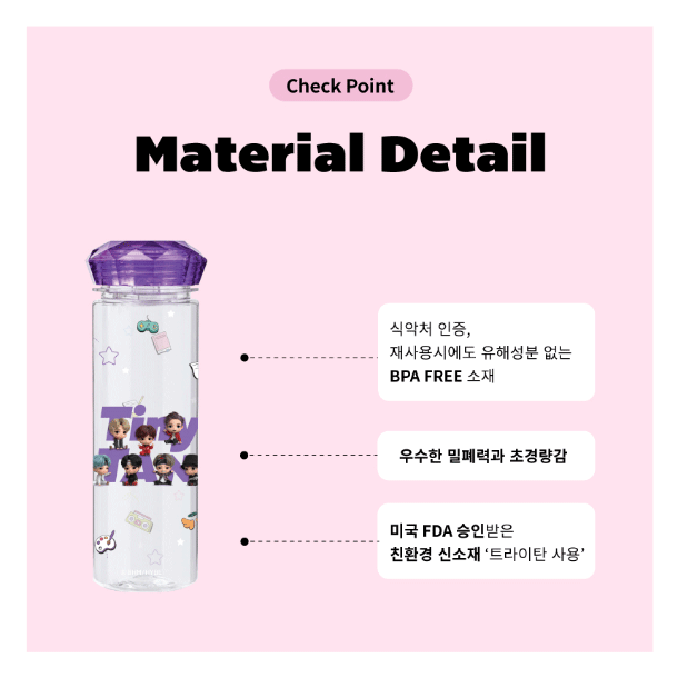 BTS TinyTAN Jewel Bottle - COKOYAM