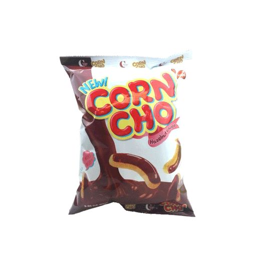 Crown Corn Hazelnut Choco Flavor Snack (Corn Cho) (66g) - CoKoYam