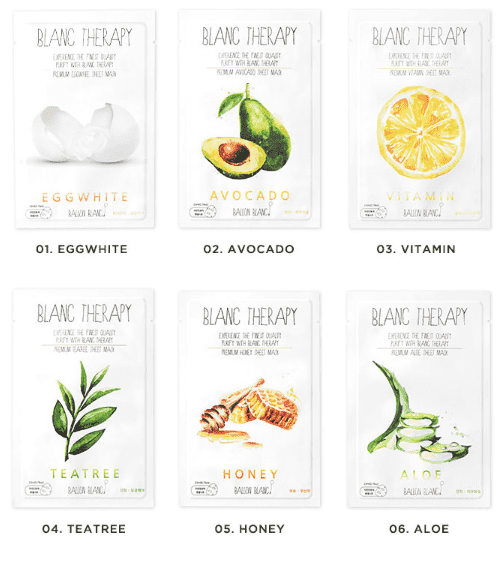 Ballon Blanc Therapy Tea Tree Sheet Mask - CoKoYam