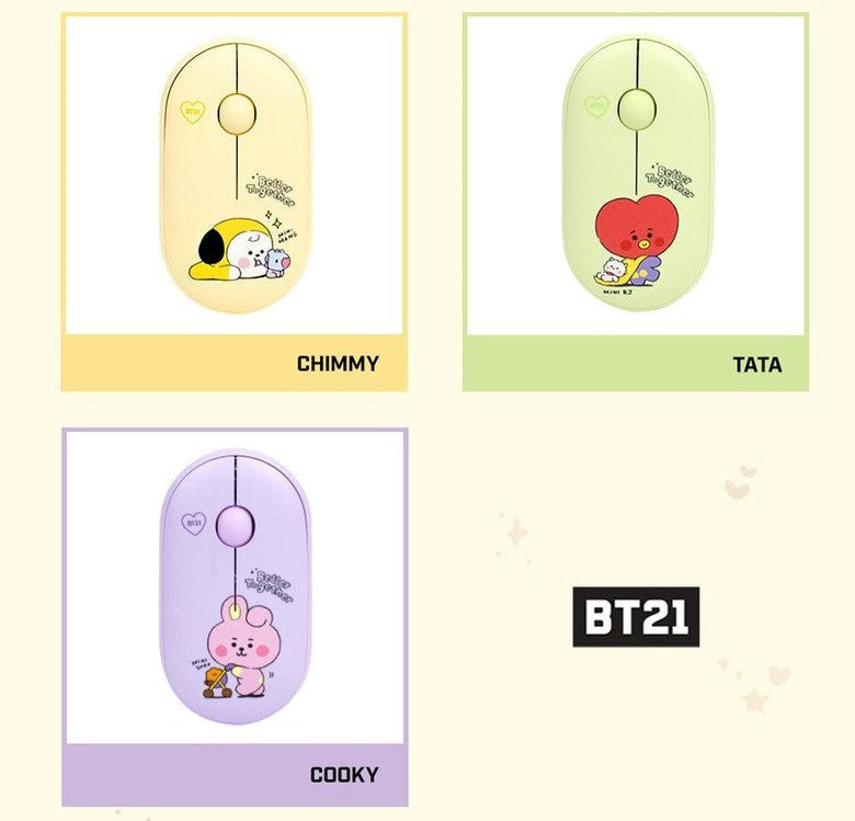 BT21 NEW My Little Buddy Bluetooth Mouse - COKOYAM