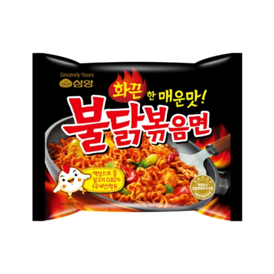 Samyang Hot Chicken Ramen Pack - Buldak Ramen (140g, 140gX5PK) - COKOYAM
