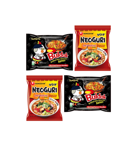 BTS JK BULGURI Spicy Noodle Challenge Combo
