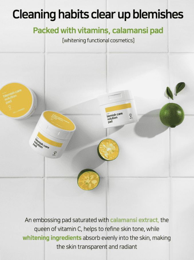 BellaMonster Blemish Care Solution Pad (70ea) - CoKoYam