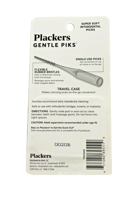 PLACKERS Gentle Piks (20 Count) - CoKoYam