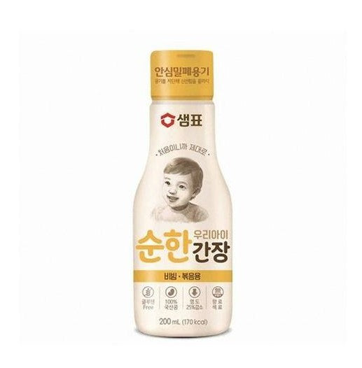 SEMPIO Mild Soy Sauce for Kids - Stir Fry and BIBIM (200ml) - COKOYAM