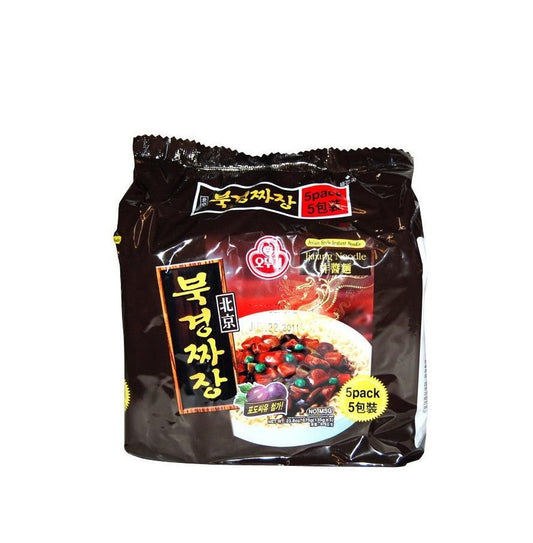 Ottogi Beijing Jjajang Noodle Pack (675g-5PK) (Jajangmyeon) - CoKoYam