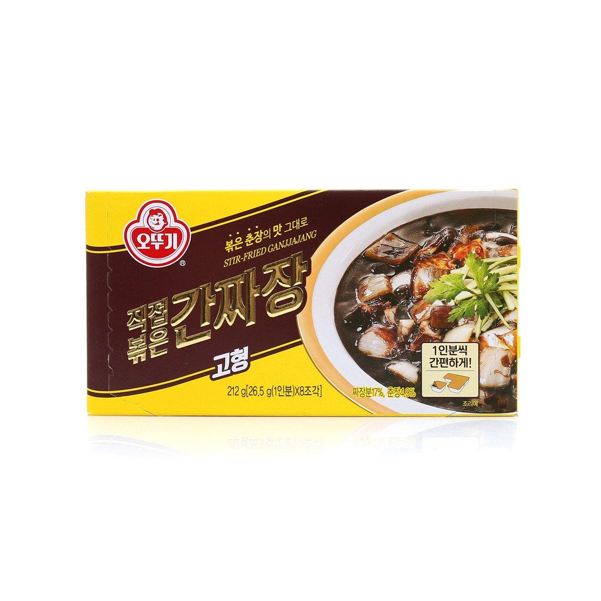 Ottogi Stir Fried Black Bean Sauce Sild (212g) -GAN JJAJANG - COKOYAM