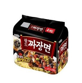 Paldo Jjajang (Black Bean Sauce) 4 Pack (812g) (Jajangmyeon) - CoKoYam