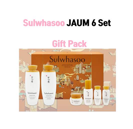 Sulwhasoo JAUM 6 Gift Box Sets (BLACK PINK ROSE)