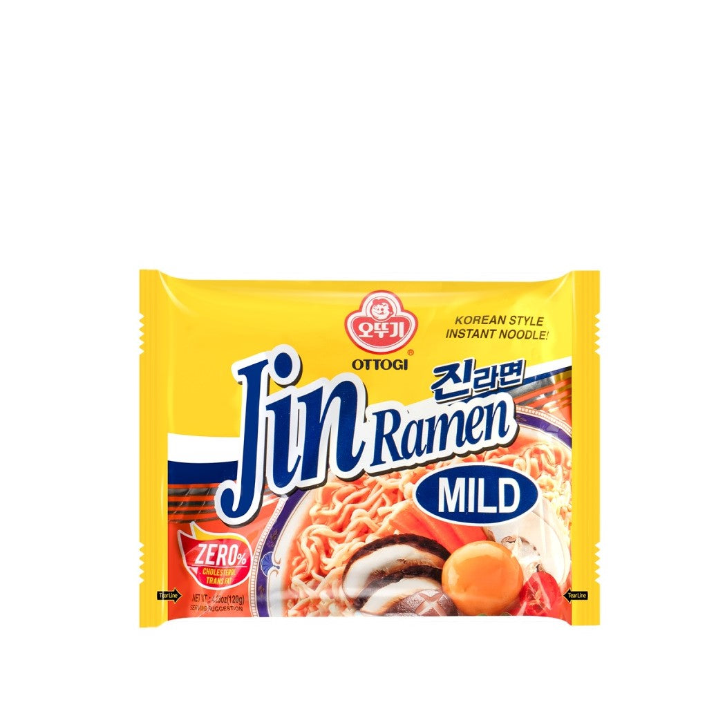 Ottogi Jin Ramen Mild Pack (480g-4PK) - CoKoYam