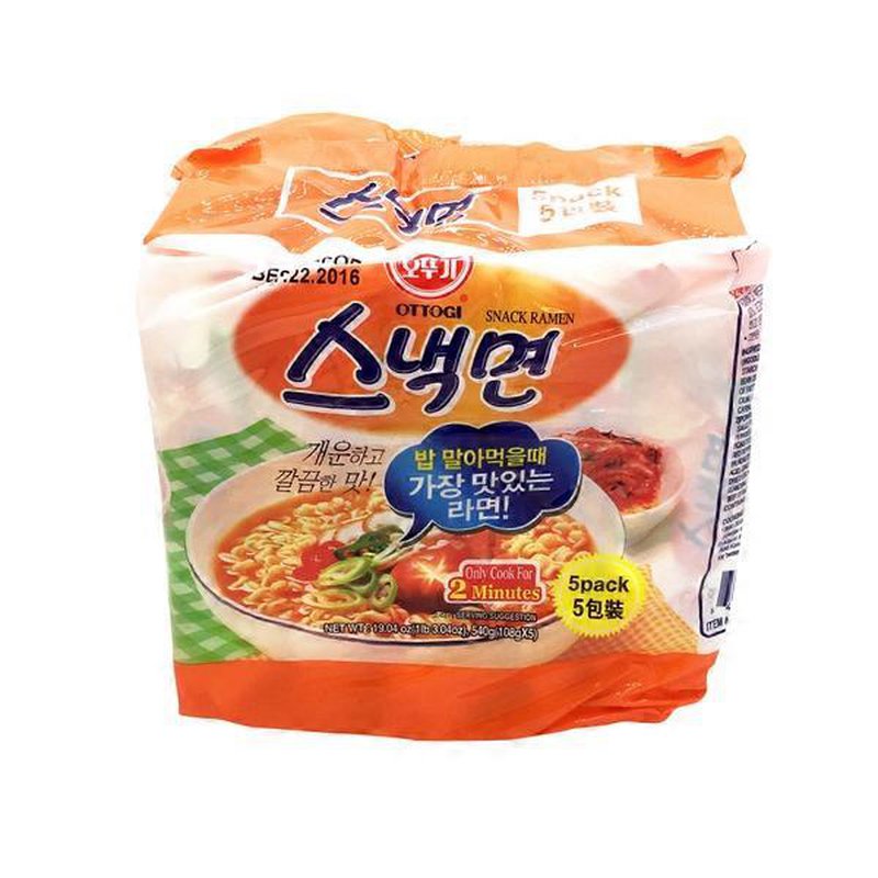 Ottogi Snack Ramen Pack (540g-5PK) - CoKoYam