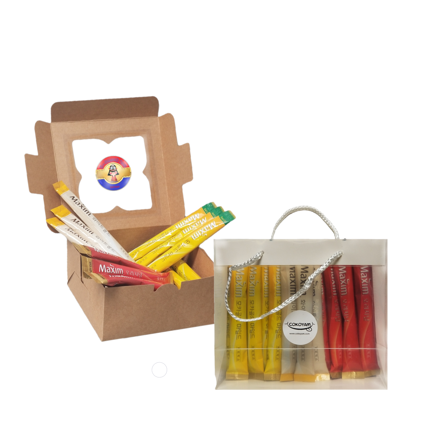 COKOYAM Korean Instant Coffee AYCE Gift Box - (Over 31 Stick Packs) - COKOYAM