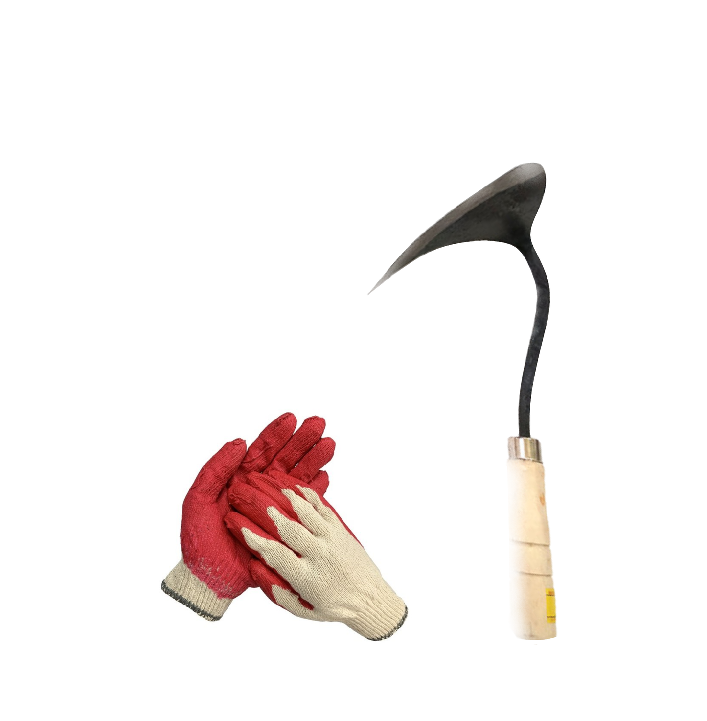 Korean Traditional Forged Gardening Hand Plow Tool Hoe (Homi) - Single Head/Double Head/Combo - COKOYAM