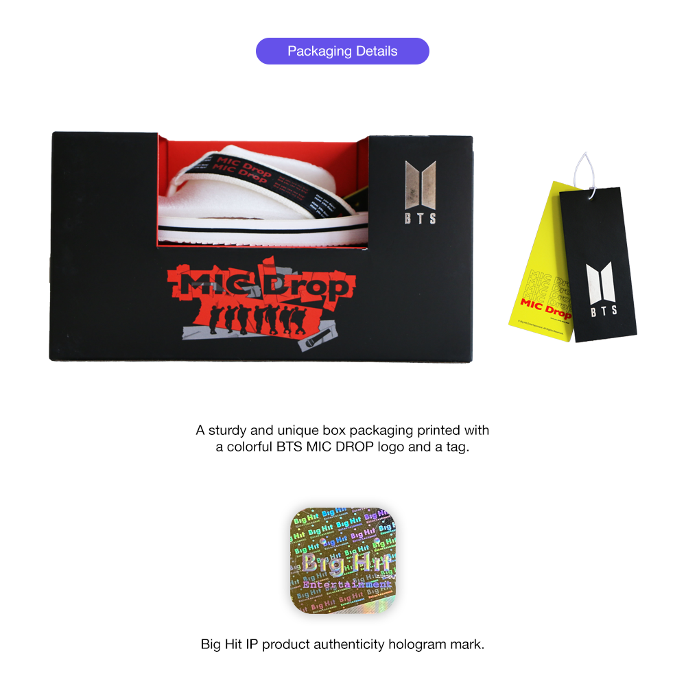 BTS Idol Series Flip-Flops - Orris - COKOYAM