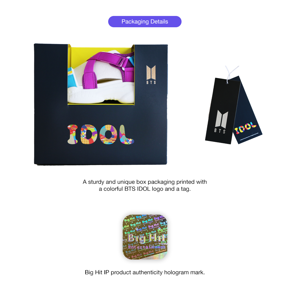 BTS Idol Series Sandals - Scorpio - COKOYAM