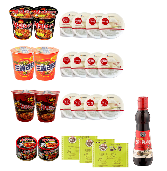 2021 New Ramen Cup Bap Combo - SAMYANG - A to Z Collection - [Discounted item] - COKOYAM