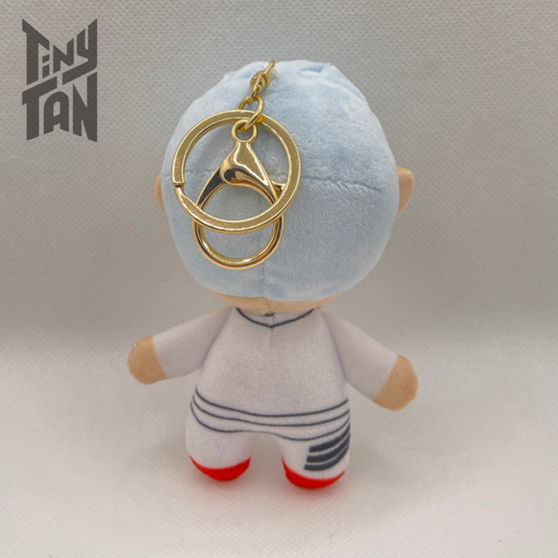 BTS Tiny Tan Character Plush Keyring - Suga - COKOYAM