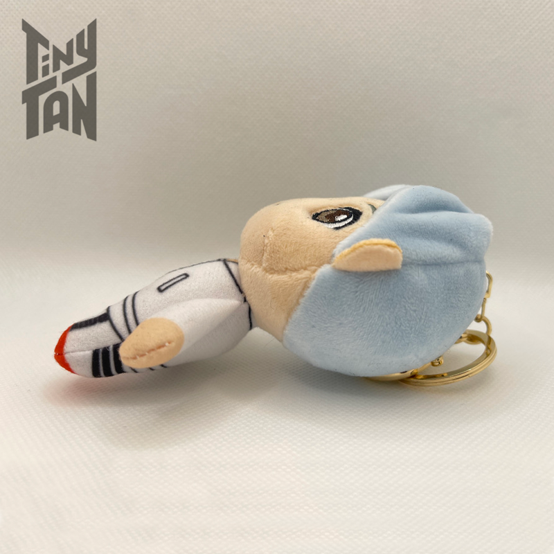 BTS Tiny Tan Character Plush Keyring - Suga - COKOYAM