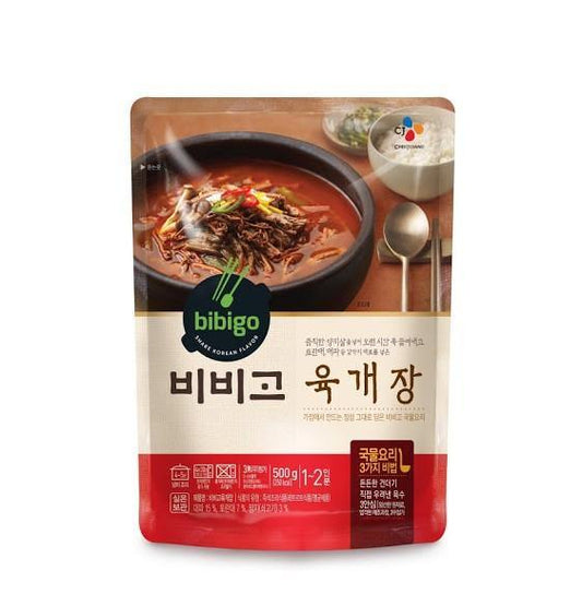 CJ BIBIGO Korean Hot Spicy Meat Stew (500g) - FRKR - COKOYAM