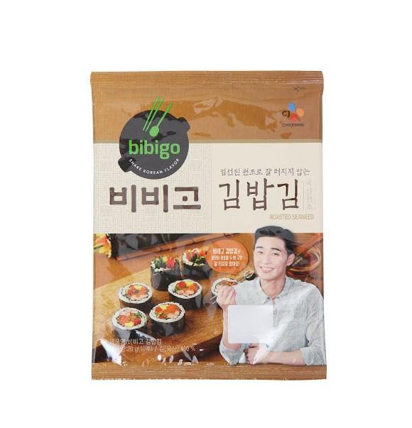 CJ Bibigo Roasted Laver GIMBAP Gim (20g - 10 Sheets) - COKOYAM