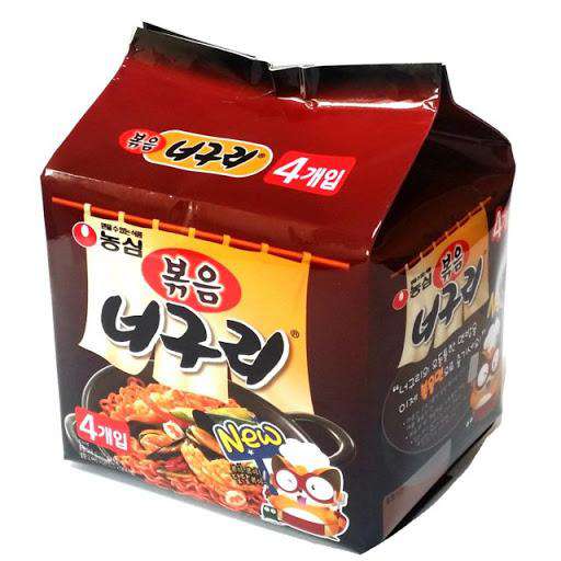 Nongshim Neoguri (Nuguri) Stir Fry Ramen Pack (480g-4PK) - CoKoYam