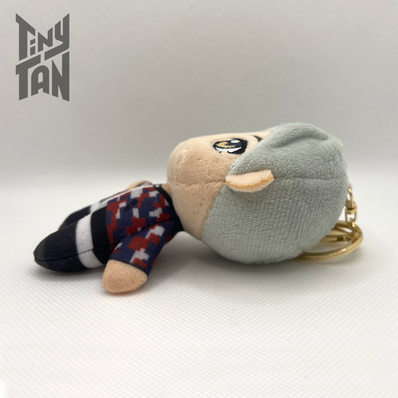 BTS Tiny Tan Character Plush Keyring - V - COKOYAM