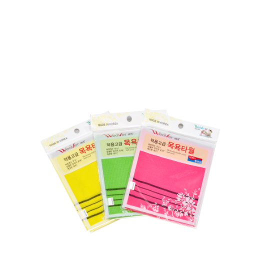 WeaVer Scrubbing Bath Towel (3 EA / Pack) - CoKoYam