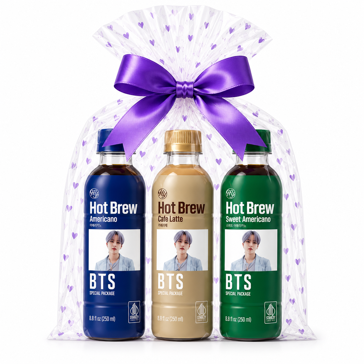 BTS X HY Hot Brew Coffee My Bias [SUGA] Gift