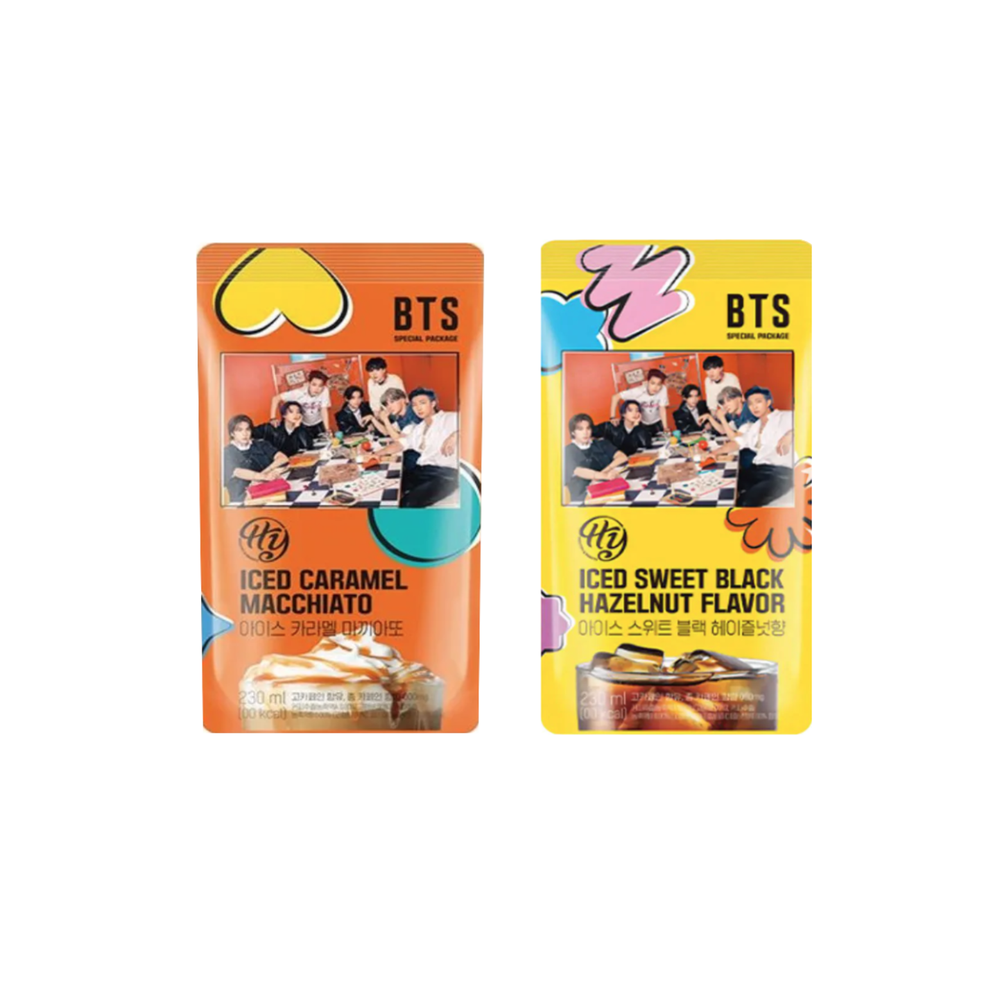 BTS X HY Iced Coffee  Combo Gift