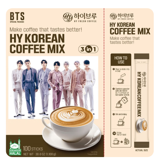 BTS X HY Coffee Mix Gift