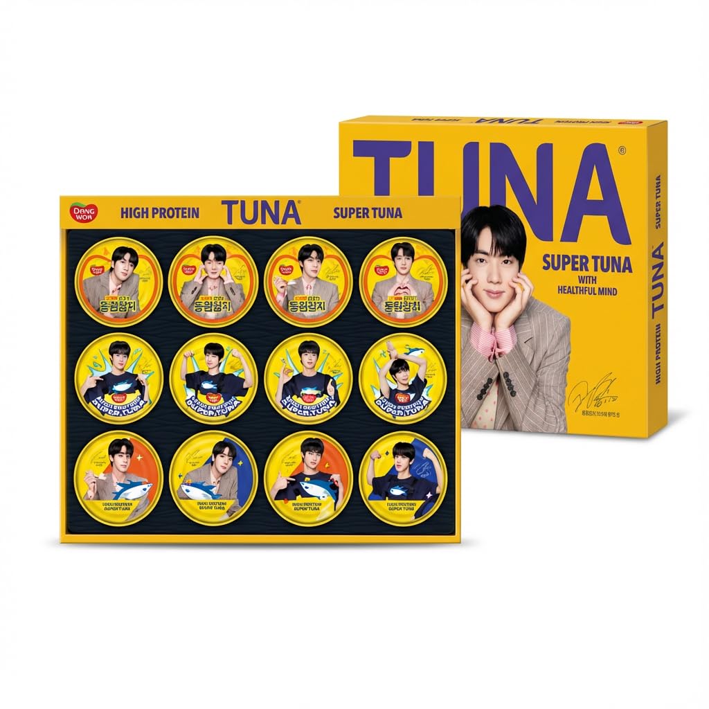 Dong Won x BTS JIN Special Edition Tuna 12 Pack Gift Set