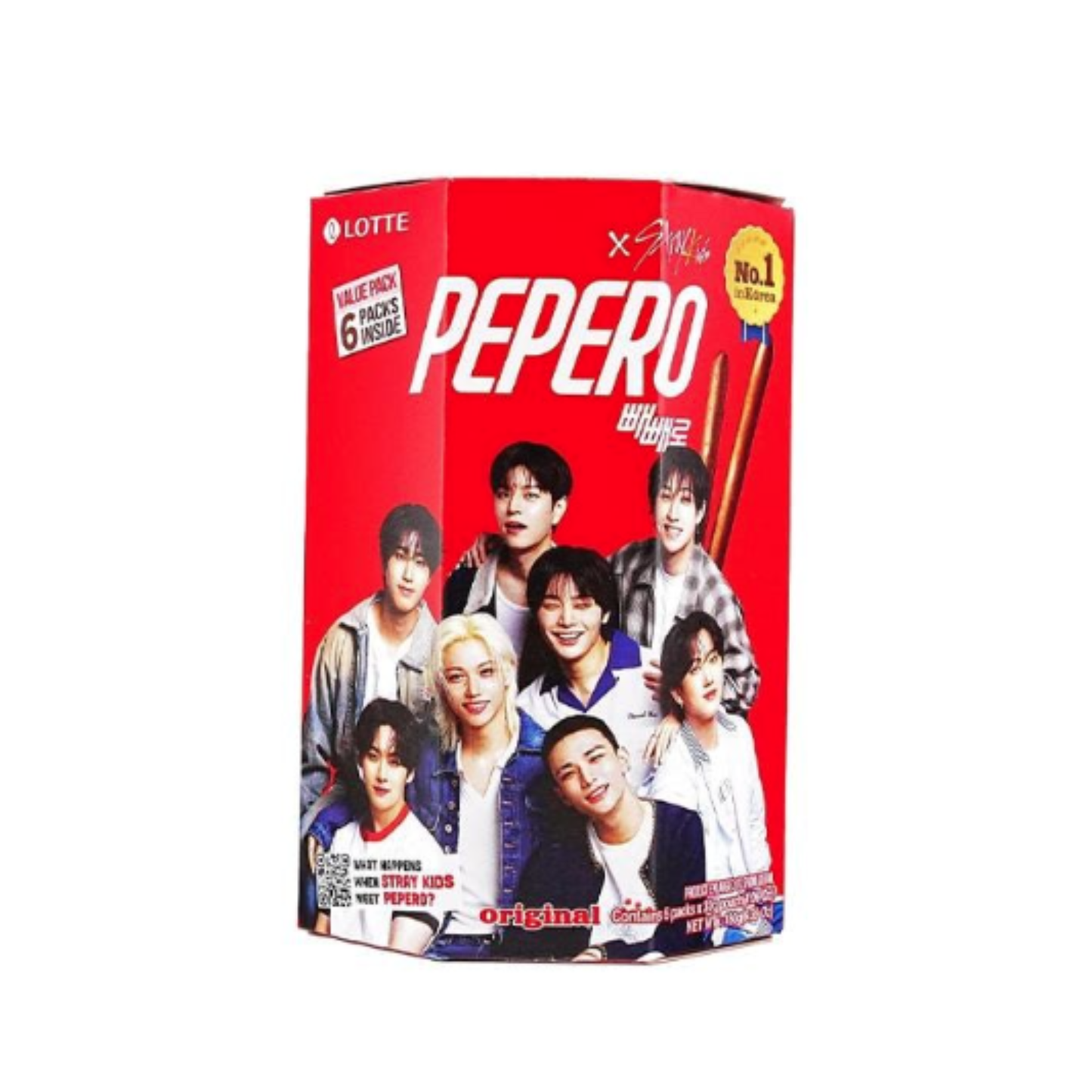 STRAY KIDS x PEPERO Original Jumbo Gift