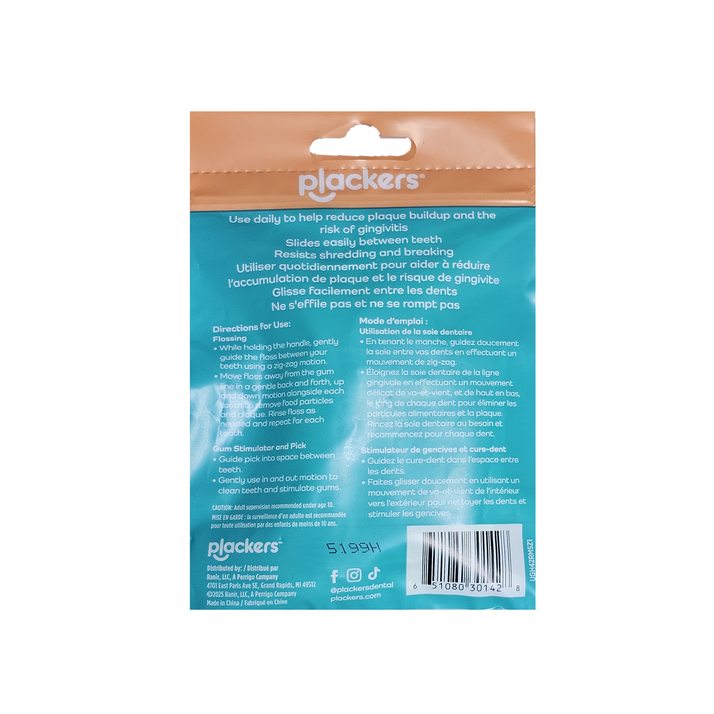PLACKERS Dental Flossers (50 Count)