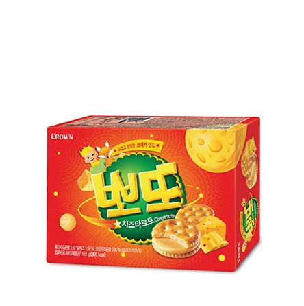 Crown PPO TTO Cheese Cracker (322g) - COKOYAM