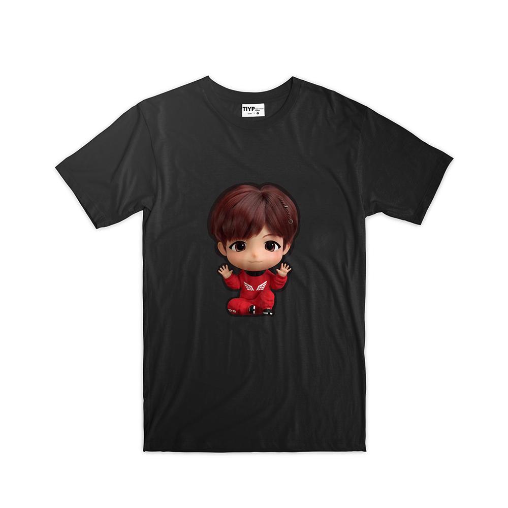 TinyTAN Official Licensed 3D Black Loungewear by TIYP - J-HOPE - COKOYAM