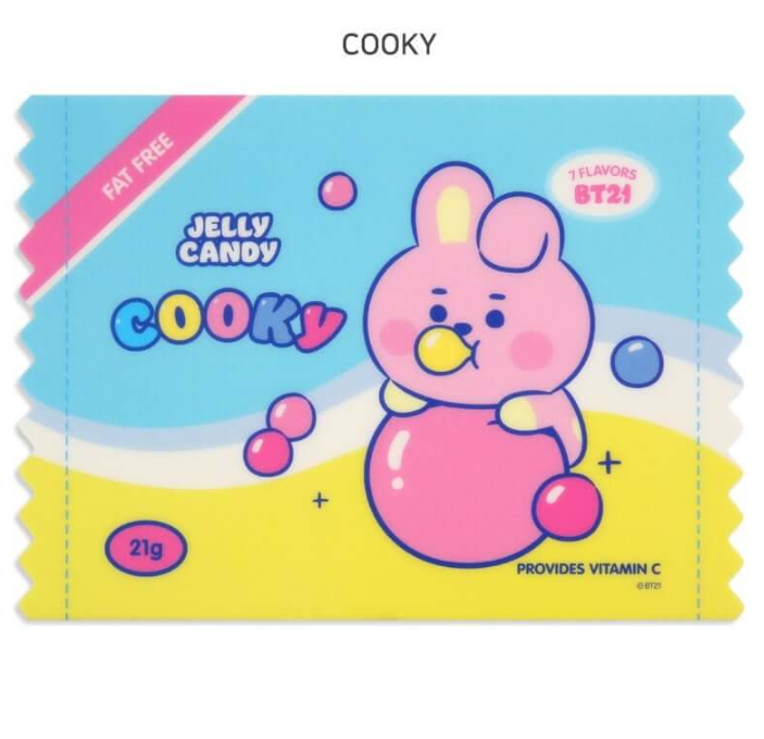 BT21 JELLY CANDY MOUSE PAD