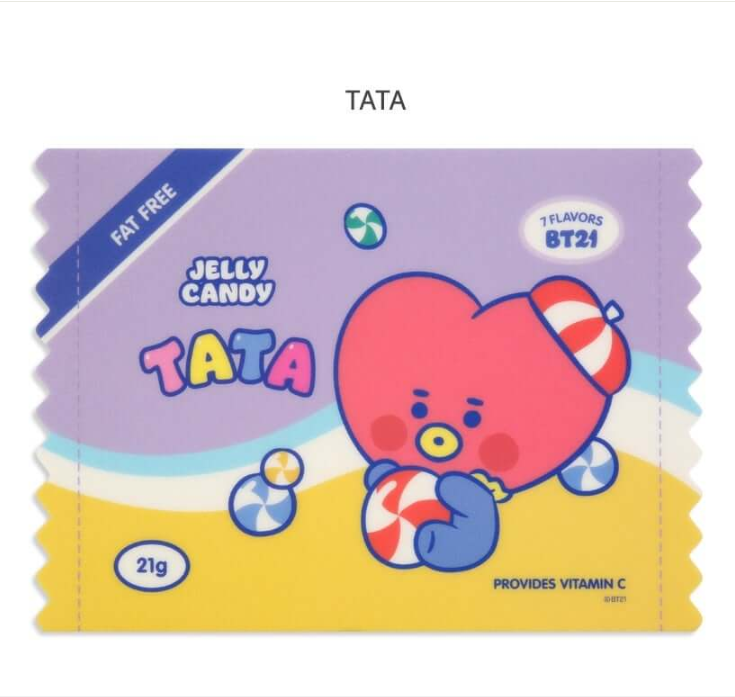 BT21 JELLY CANDY MOUSE PAD